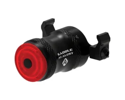 Lezyne Bike Lights|Saddle Ai Alert 250 Tail Light (Black) (250 Lumens)