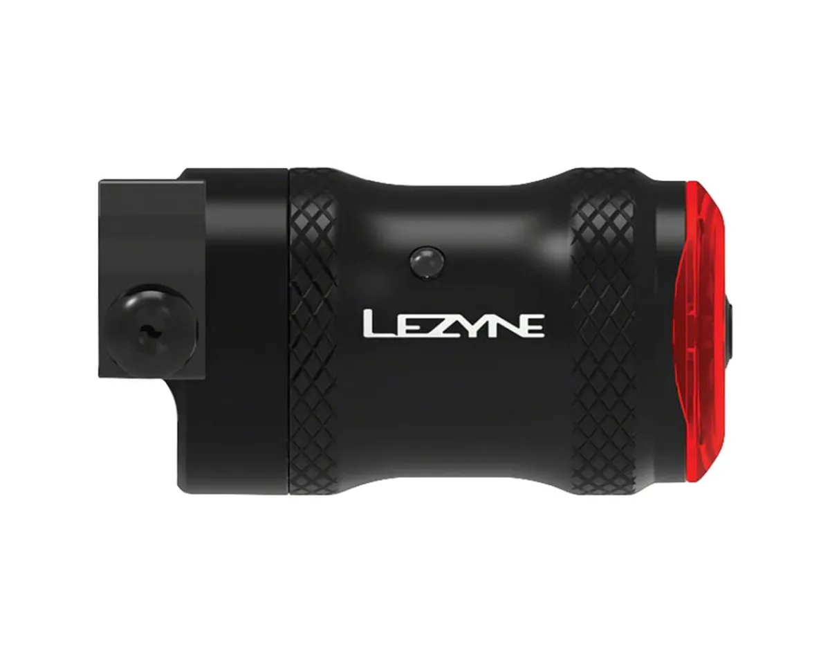 Lezyne Bike Lights|Saddle Ai Alert 250 Tail Light (Black) (250 Lumens)