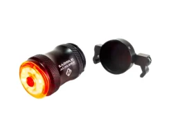 Lezyne Bike Lights|Saddle Ai Alert 250 Tail Light (Black) (250 Lumens)