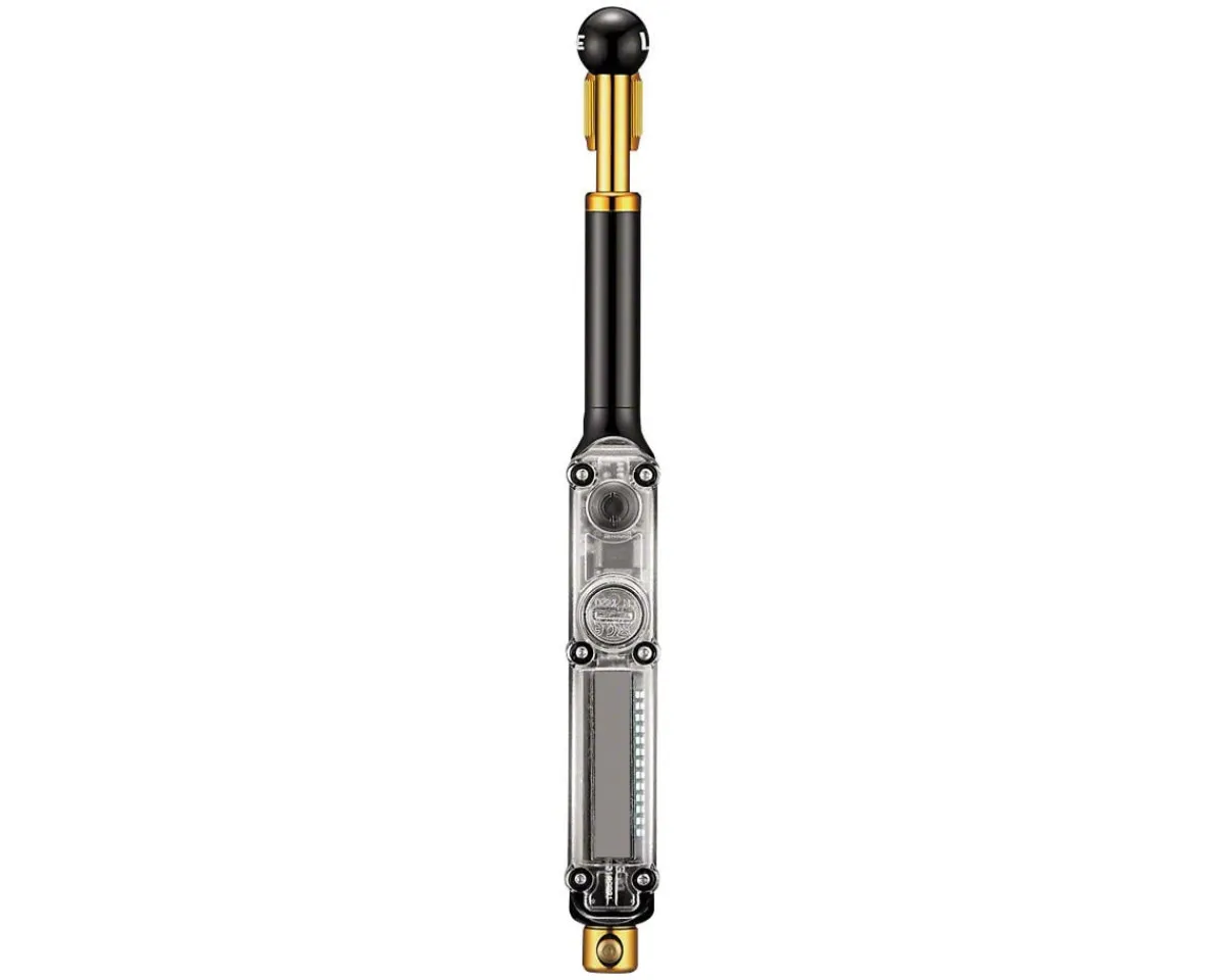 Lezyne Pumps & Co2|Suspension|Shock Drive Digital Suspension Pump (Black/Gold) (350 PSI)