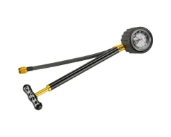 Lezyne Pumps & Co2|Suspension|Shock Drive Suspension Pump (Black/Gold) (400 PSI)