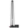 Lezyne Pumps & Co2|Pumps & Co2|Steel Floor Drive Pump (Grey) (ABS-1 Pro Chuck) (Presta/Schrader Valve Compatible)
