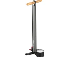 Lezyne Pumps & Co2|Pumps & Co2|Steel HV Floor Drive 3.5 Pump (Flat Grey)