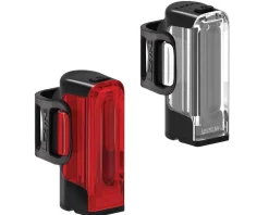 Lezyne Bike Lights|Strip Drive + Headlight & Strip Drive 300+ Tail Light Set (Black) (700/300 Lumens)