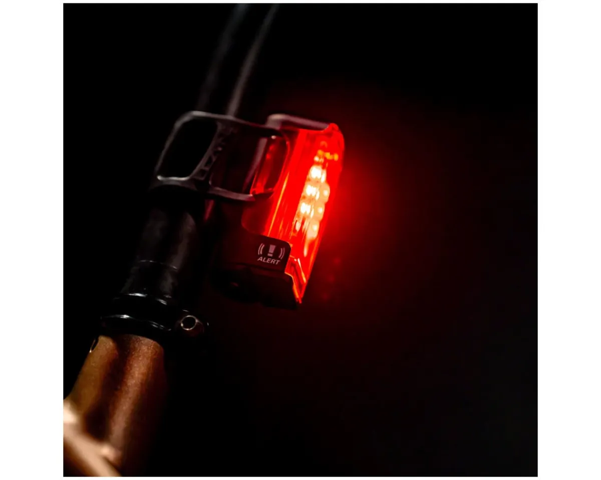 Lezyne Hot & New Products|Bike Lights|Strip Pro Ai Alert 400+ Tail Light (Black)