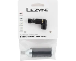 Lezyne Pumps & Co2|Pumps & Co2|Trigger Drive CO2 Inflator (Black) (w/ 16g Cartridge)