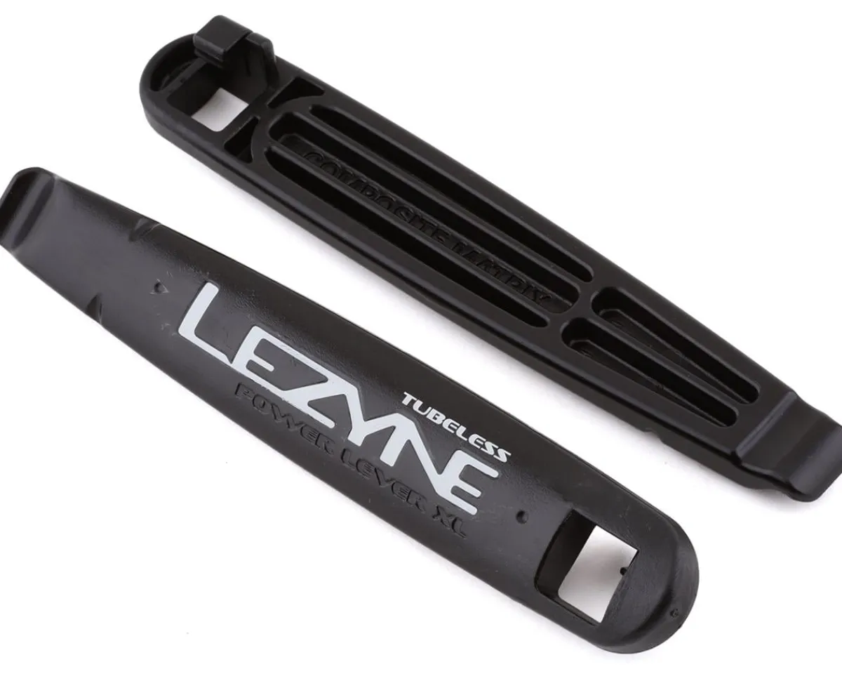 Lezyne Tire & Tube Accessories|Tools|Tubeless Power Lever XL Tire Levers (Black) (Pair)