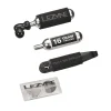 Lezyne Pumps & Co2|Pumps & Co2|Twin Speed Drive CO2 Inflator & Tire Repair Kit (Black) (Inflator, Patch Kit, Tire Levers, & CO2 Cartridges)
