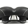 Liv Saddles & Seats|Connect Comfort Women's Saddle (Black) (Steel Rails)