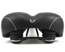 Liv Saddles & Seats|Connect Comfort Women's Saddle (Black) (Steel Rails)