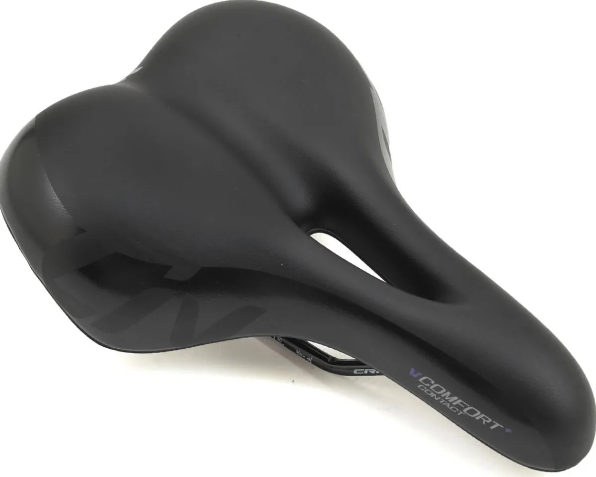 Liv Saddles & Seats|Contact Comfort+ Women's Saddle (Black) (Chromoly Rails)