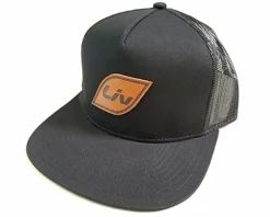 Liv Casual Clothing|Summer Essentials|Leather Patch Hat (Black)