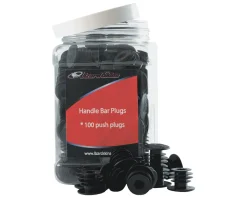 Lizard Skins Handlebars|Canister of Grip Plugs (Black) (100)