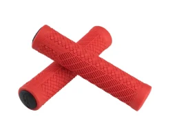 Lizard Skins Grips & Handlebar Tape|Charger Evo Grips (Red)