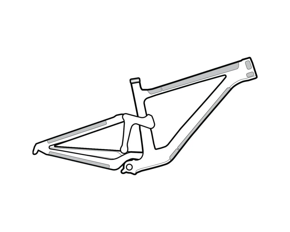 Lizard Skins Frame Protection & Decals|Clear Protection Frame Kit