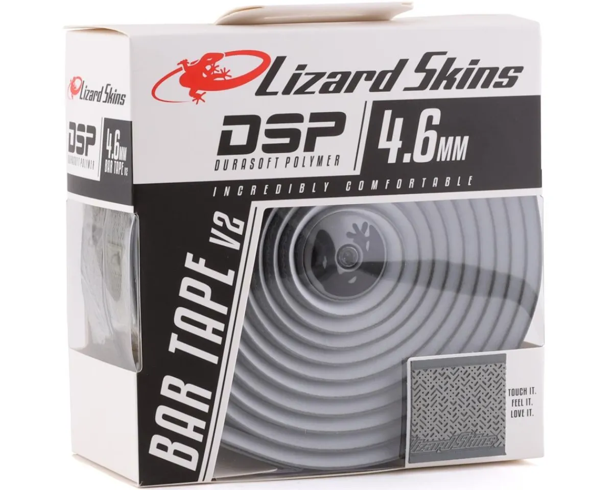 Lizard Skins Grips & Handlebar Tape|DSP Bar Tape V2 (Cool Grey) (4.6mm Thickness)