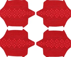 Lizard Skins Brakes|DSP Lever Grips (Red) (Set)