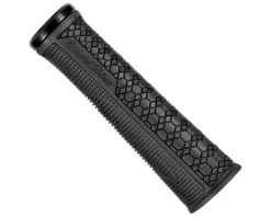 Lizard Skins Grips & Handlebar Tape|Gradient Lock-On Grips (Jet Black)