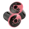 Lizard Skins Grips & Handlebar Tape|Handlebar Plugs (Neon Pink) (Pair)