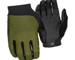Lizard Skins Clothing Accessories|Monitor Ignite Long Finger Gloves (Olive Green) (XS)