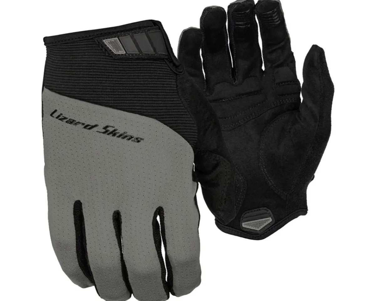 Lizard Skins Clothing Accessories|Holiday Shopping|Monitor Traverse Long Finger Gloves (Titanium Grey) (M)