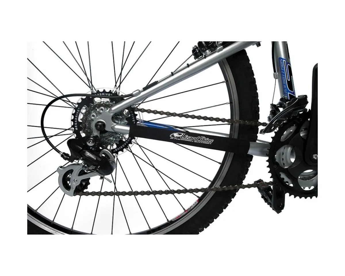 Lizard Skins Frame Protection & Decals|Neoprene Chainstay Protectors (Black) (L)