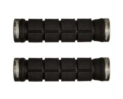 Lizard Skins Grips & Handlebar Tape|Northshore Lock-On Grips (Black/Grey)