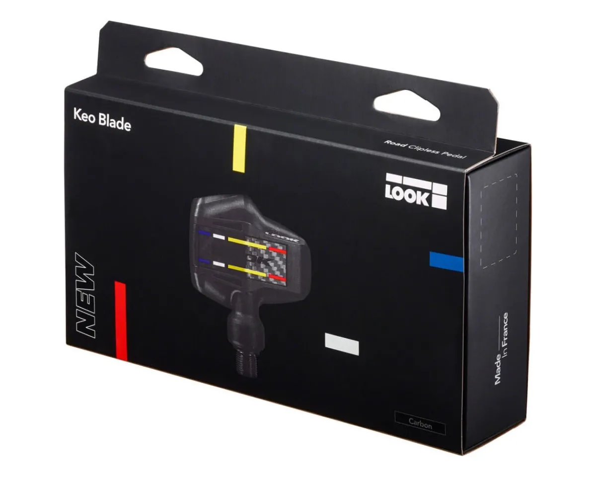 Look Pedals & Cleats|Keo Blade Carbon Road Pedals (Black) (8Nm) (53mm QF)