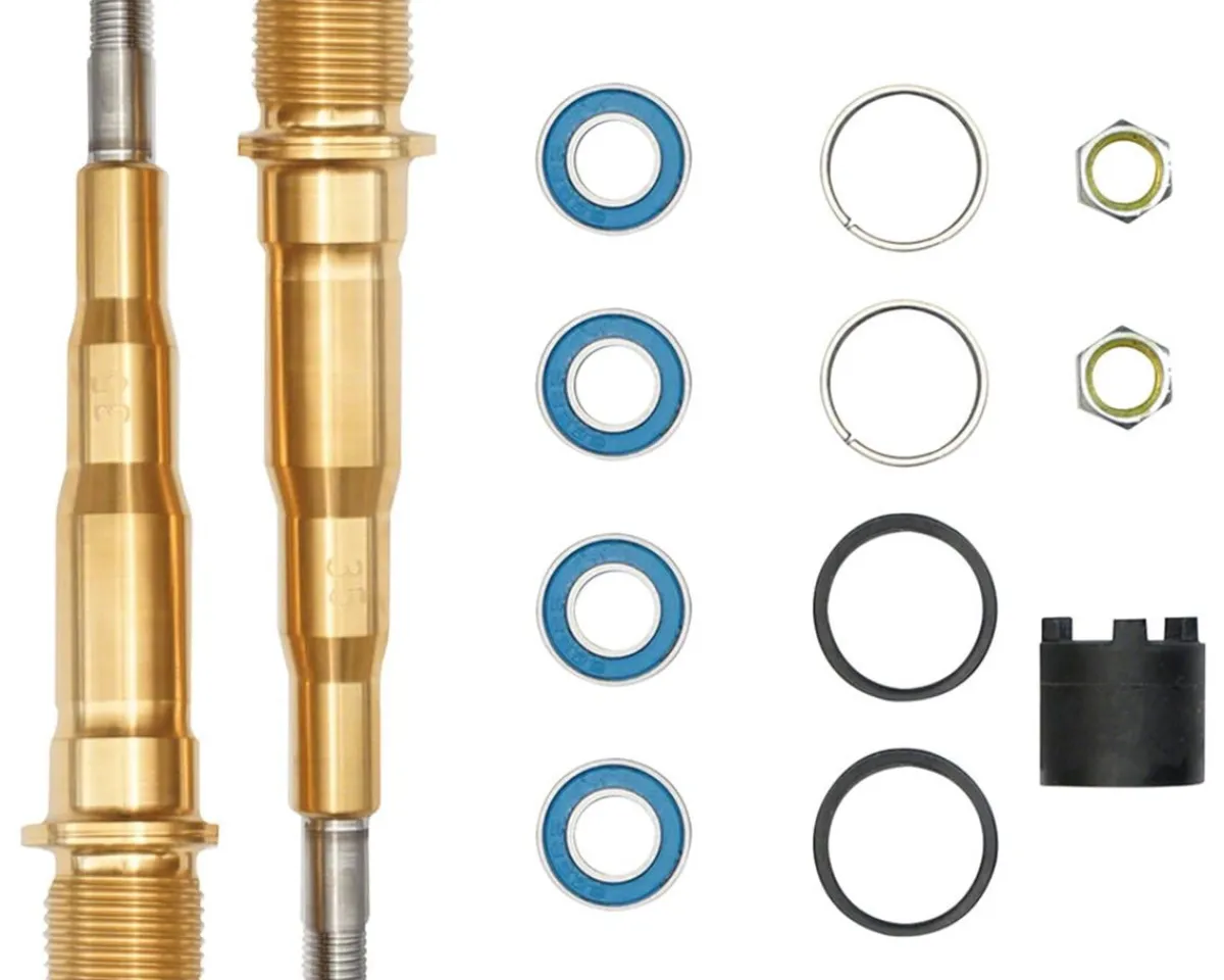 Look Pedals & Cleats|Spindle and Bearing Assembly (Titanium) (Right & Left) (X-Track)