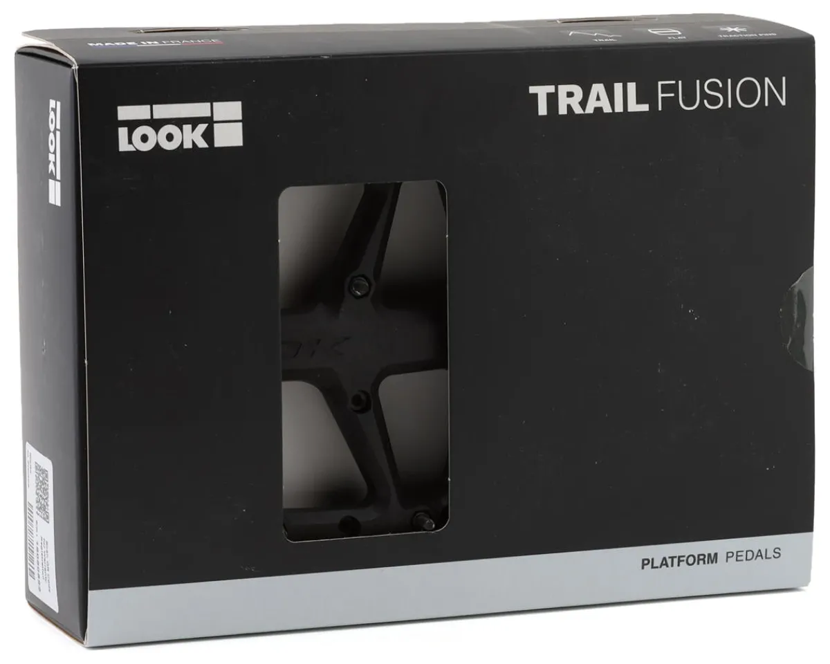 Look Pedals & Cleats|Trail Fusion Platform Pedals (Black)