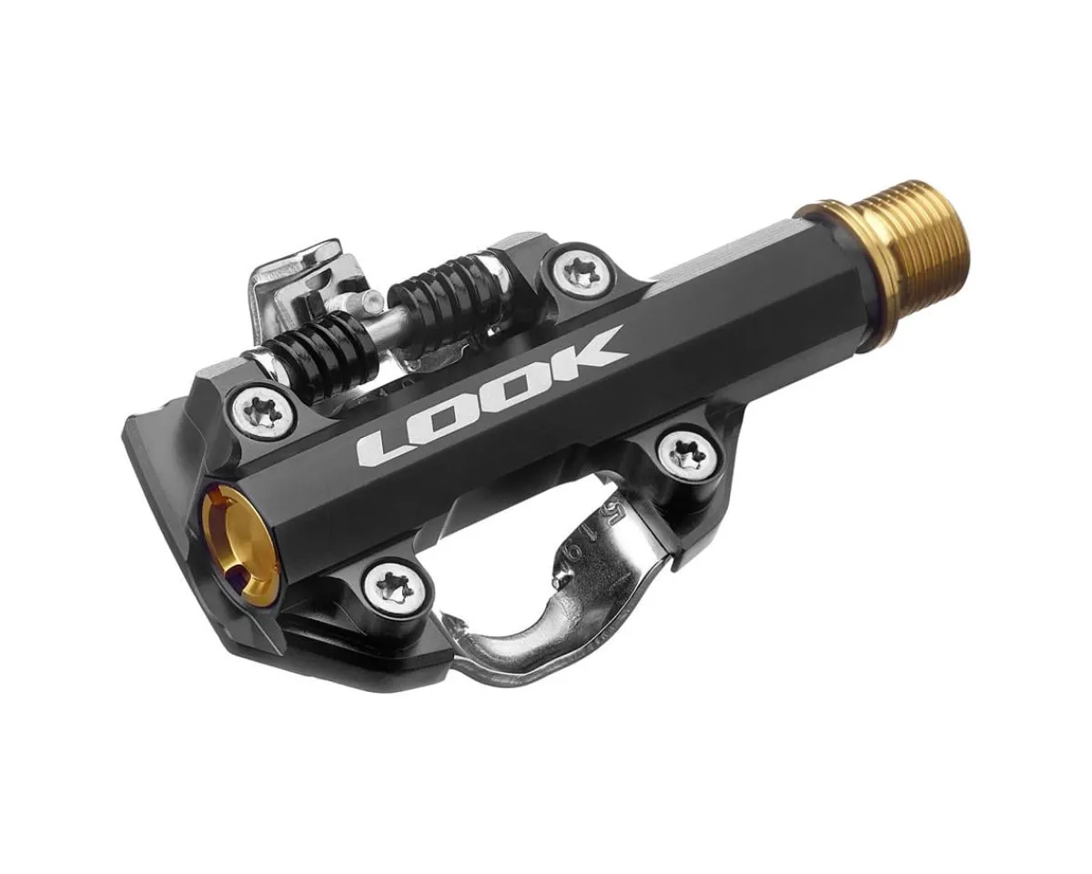 Look Pedals & Cleats|X-One-G Ti Pedals (Black) (Single Sided Clipless) (Aluminum) (9/16")