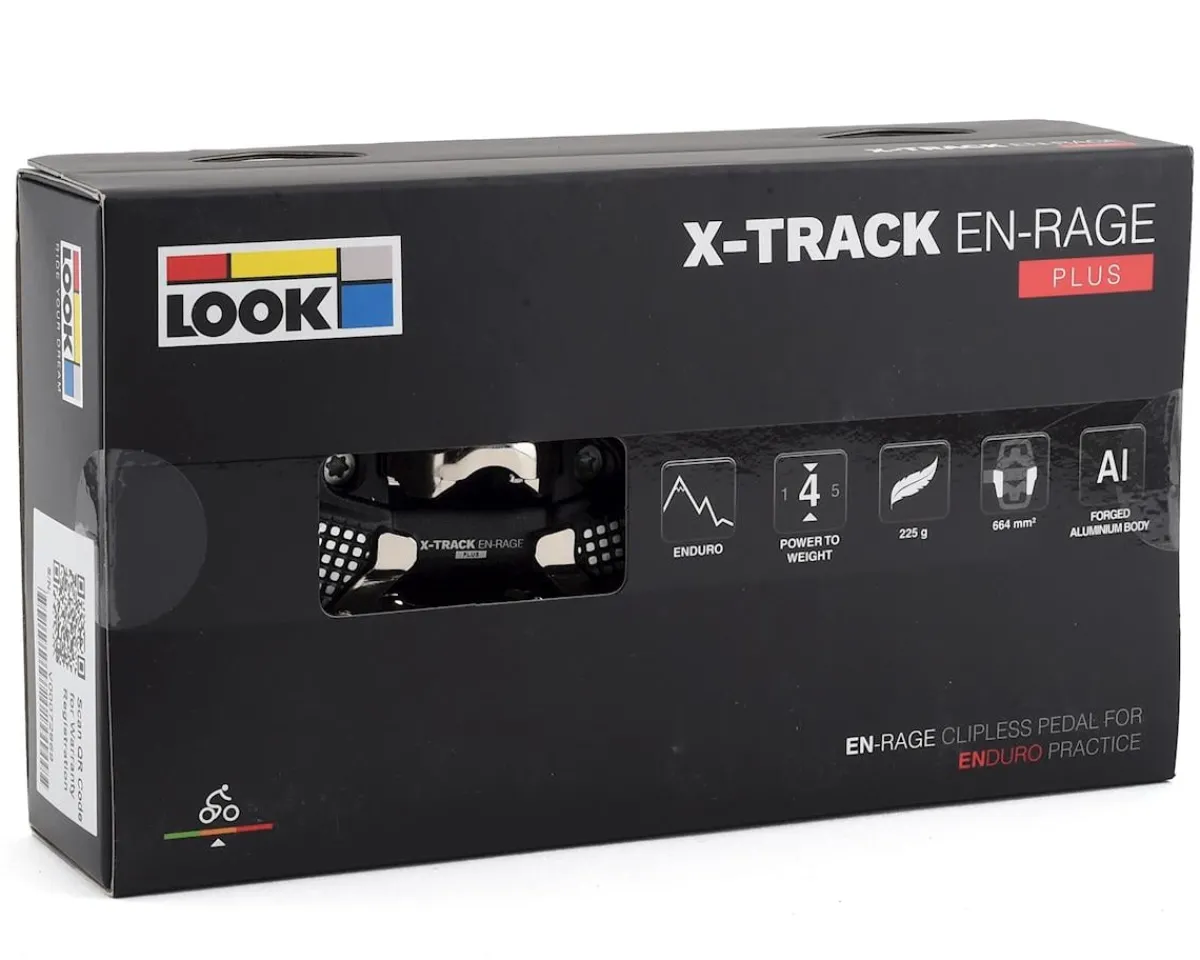 Look Pedals & Cleats|X-Track En-Rage Plus Pedals (Black)