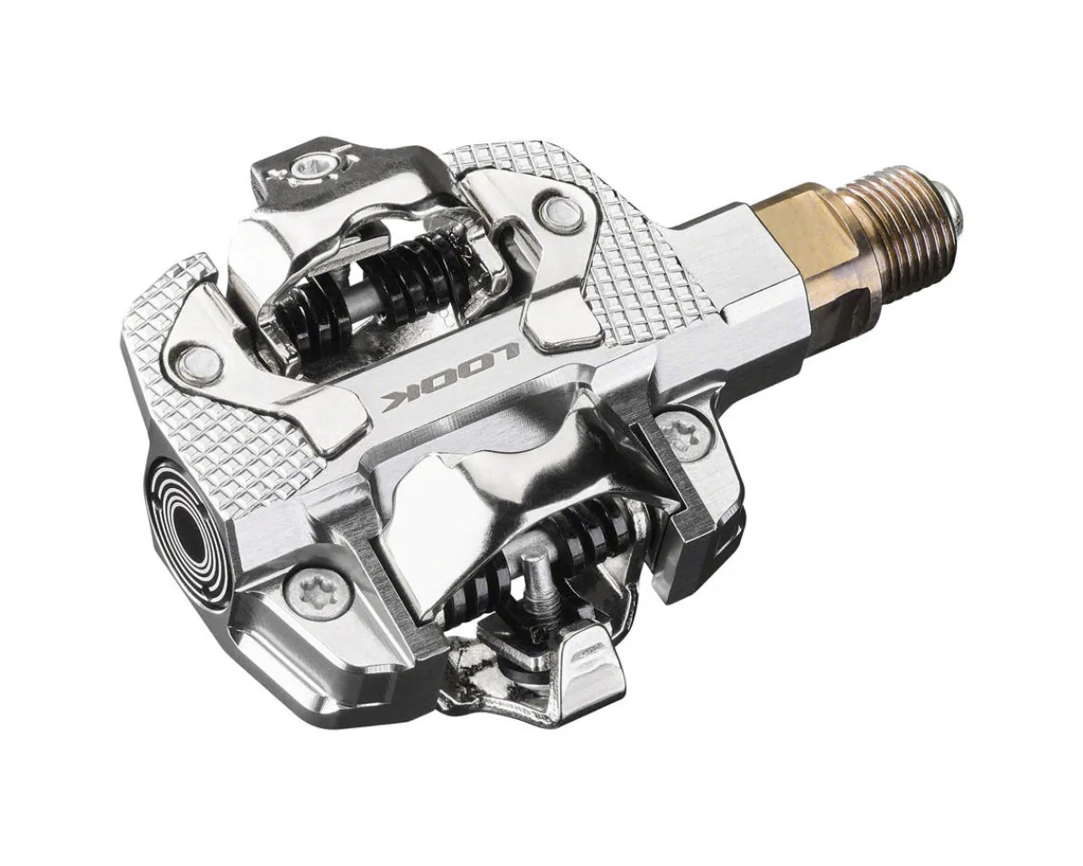 Look Bike Computers|Power Meters|X-TRACK Power Dual Pedals (Silver) (Dual Side Power)
