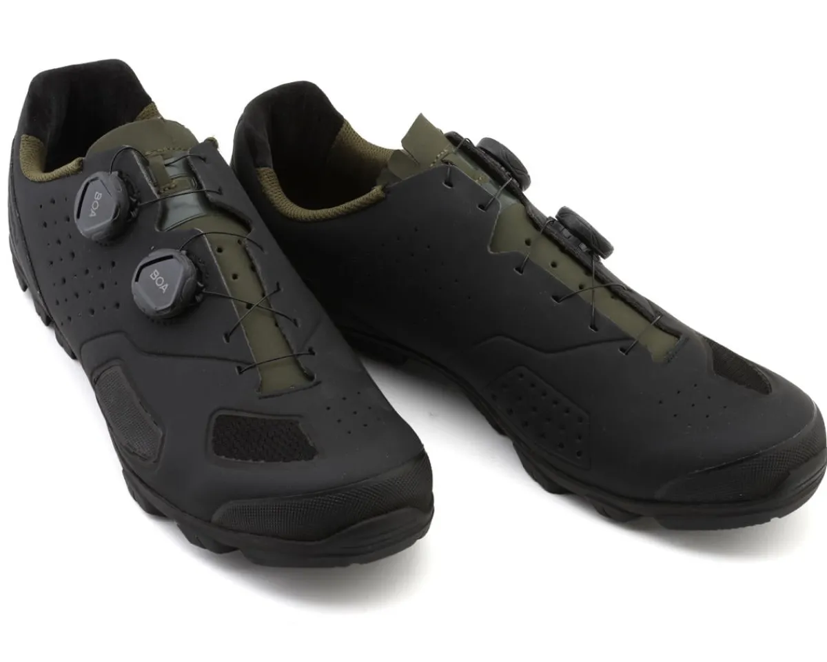 Louis Garneau Shoes|Shoes, Socks, & Footwear|Baryum Gravel/XC Shoes (Camo Chacoal) (40)
