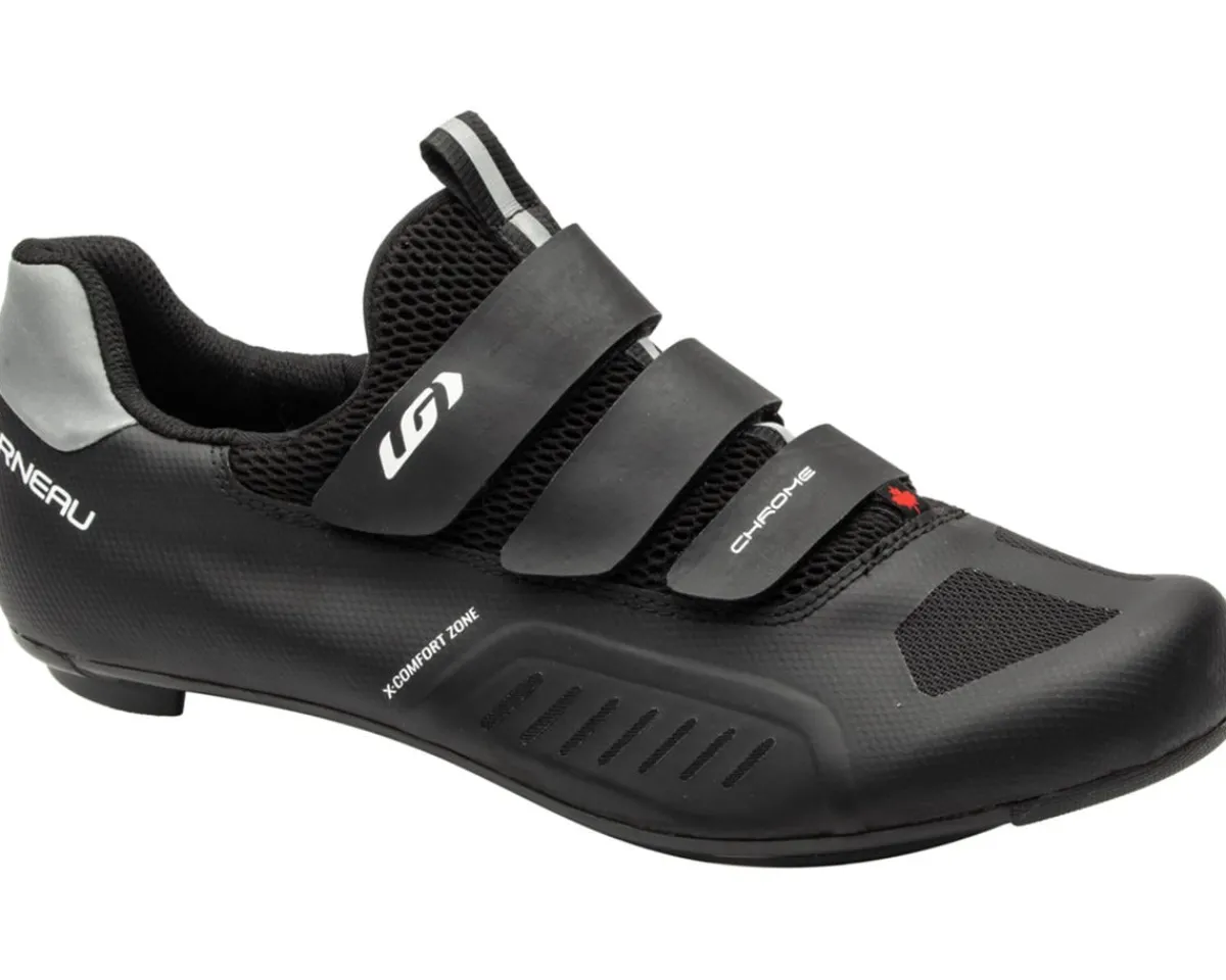 Louis Garneau Shoes|Shoes, Socks, & Footwear|Chrome XZ Road Bike Shoes (Black) (48)