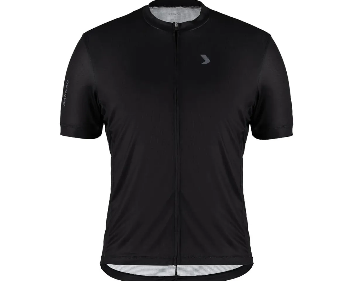 Louis Garneau Casual Clothing|Summer Essentials|Connection Urban Jersey (Black/Medium Grey) (S)