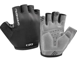 Louis Garneau Clothing Sale|Clothing Accessories|JR Calory Youth Gloves (Black/Medium Grey) (Youth S)