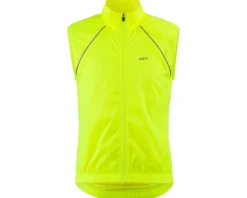 Louis Garneau Jackets & Vests|Clothing Sale|Men's Modesto Switch Jacket (Bright Yellow) (S)