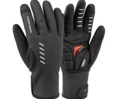 Louis Garneau Clothing Accessories|Rafale Air Gel Long Finger Gloves (Black) (L)