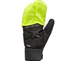 Louis Garneau Clothing Sale|Clothing Accessories|Super Prestige 3 Gloves (Black/Yellow) (S) (w/ Finger Covers)