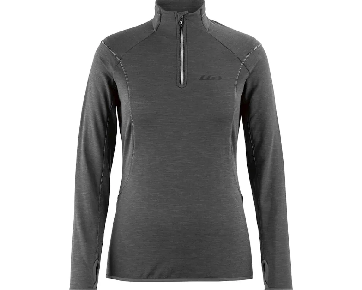 Louis Garneau Women'S|Jerseys|Women's Edge 2 Long Sleeve Jersey (Asphalt) (XS)