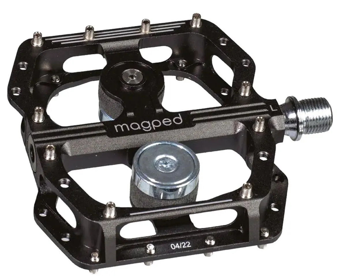 Magped Pedals & Cleats|Enduro-2 Magnetic Pedals (Black) (150N)