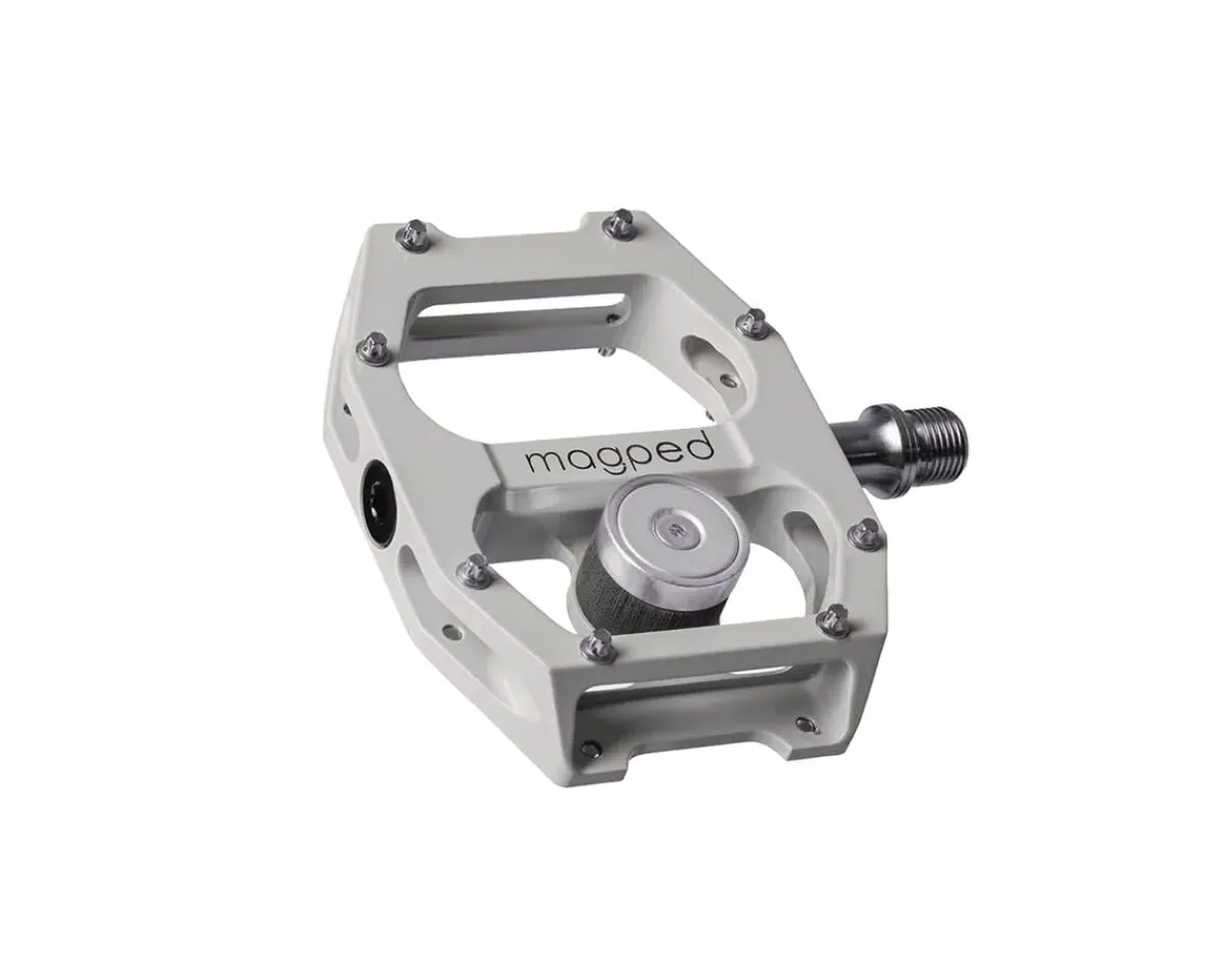 Magped Pedals & Cleats|Ultra-2 Magnetic Ti Pedals (Grey) (150N)