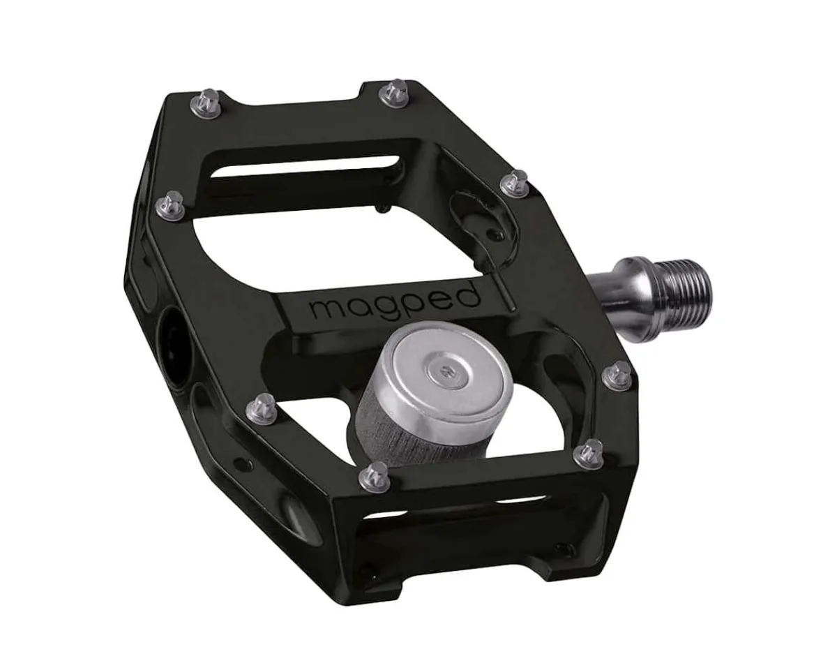 Magped Pedals & Cleats|Ultra-2 Magnetic Ti Pedals (Black) (150N)
