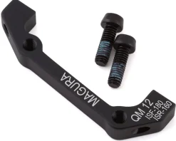Magura Brakes|Holiday Shopping|Disc Brake Adapters (Black) (QM12) (IS Mount) (180mm Front, 160mm Rear)