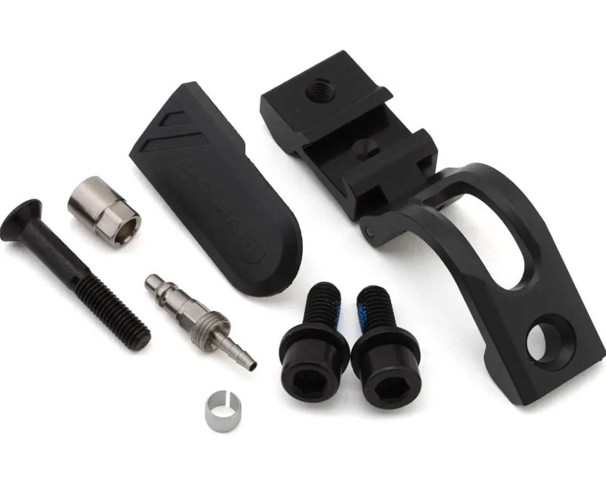 Magura Brakes|Gustav Pro Hydraulic Disc Brake (Black/Anthracite Grey) (Post Mount) (Left or Right) (Caliper Included)