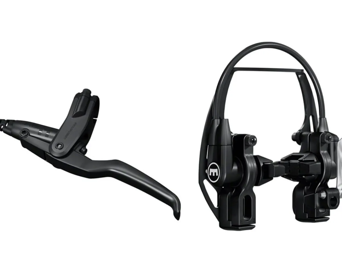 Magura Brakes|HS11 Linear Pull Brake & Lever (Black) (Front or Rear) (4-Finger Lever)