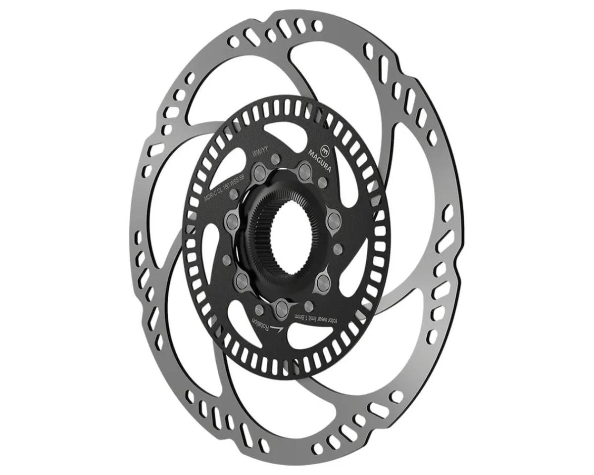 Magura E-Bike Parts|Brakes|MDR-C Disc Brake Rotor (Centerlock) (203mm) (ABS Wheel Speed Sensor) (R58)