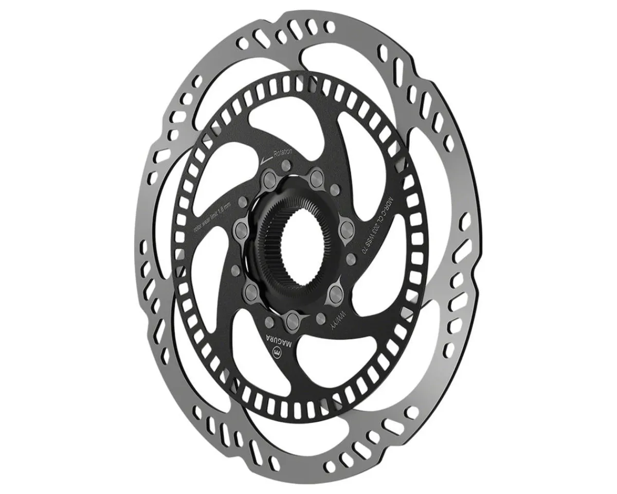 Magura E-Bike Parts|Brakes|MDR-C Disc Brake Rotor (Centerlock) (203mm) (ABS Wheel Speed Sensor) (R70)