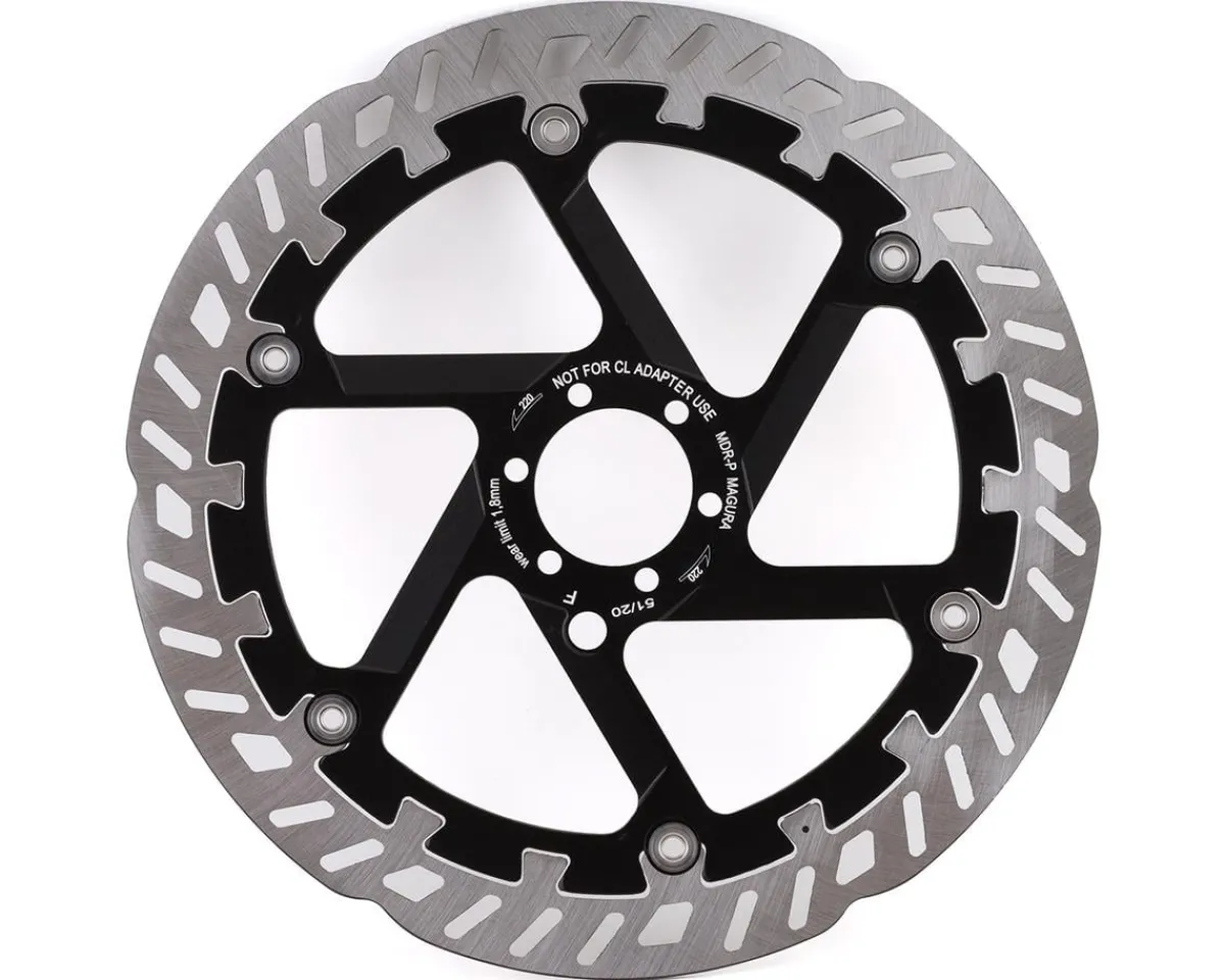 Magura Brakes|Holiday Shopping|MDR-P Disc Rotor Kit (Black/Silver) (6-Bolt) (220mm)